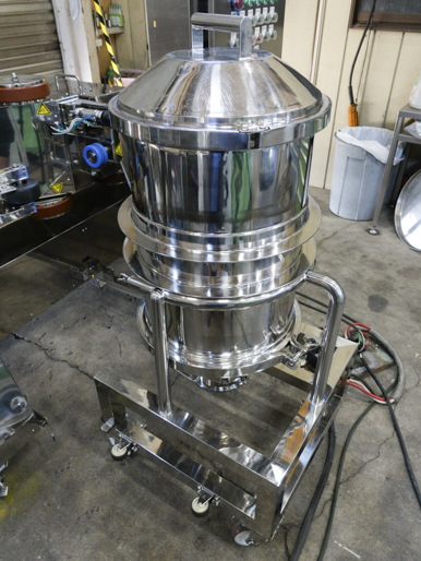 ALLステンレス<br><br>サニタリー仕様<br><br>ロッキングミキサー