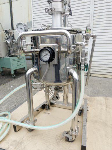 ホモミキサー<br>＆<br>ジャケット付タンク