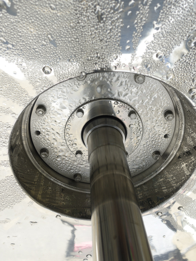 ※未使用品※<br>真空脱泡<br>SUS撹拌槽<br><br>ディスパー