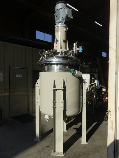 ※未使用品※<br>真空脱泡<br>SUS撹拌槽<br><br>ディスパー