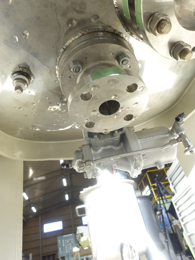 ※未使用品※<br>真空脱泡<br>SUS撹拌槽<br><br>ディスパー