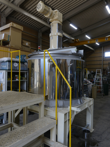 ジャケット付<br>ステンレス<br>撹拌槽