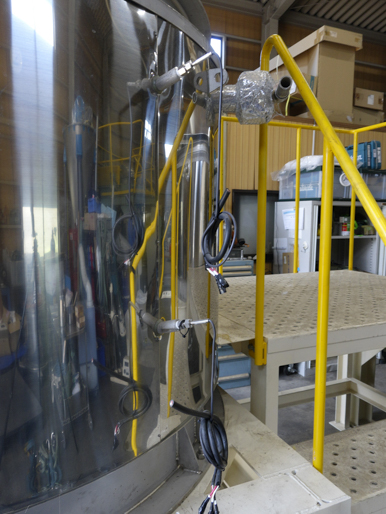 ジャケット付<br>ステンレス<br>撹拌槽