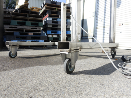 可搬式攪拌機<br><br>スタンド付