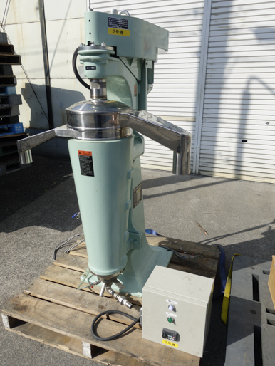 【2】<br>円筒縦型<br>超高速遠心分離機<br><br>シャープレス