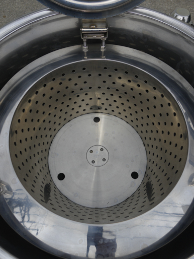 ザルカゴ<br>遠心脱水機<br><br>ステンレス仕様