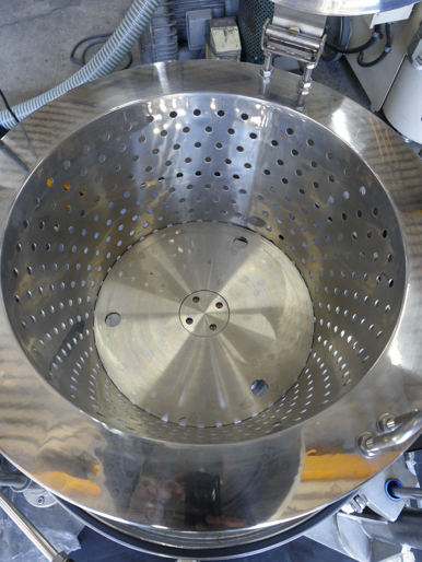 ザルカゴ<br>遠心脱水機<br><br>ステンレス仕様