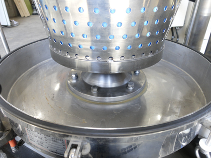 ザルカゴ<br>遠心脱水機<br><br>ステンレス仕様