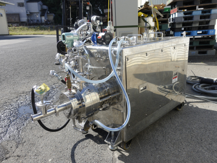 メディアレス<br>高速回転分散機<br><br>乳化機<br><br>チータ CPM