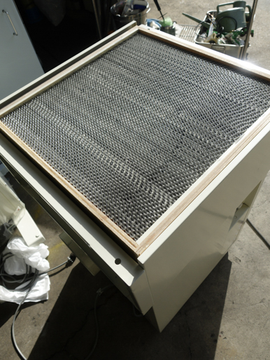 負圧除塵装置<br><br>HEPAフィルター付<br>集塵機