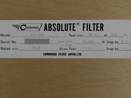 負圧除塵装置<br><br>HEPAフィルター付<br>集塵機