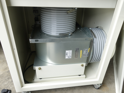 負圧除塵装置<br><br>HEPAフィルター付<br>集塵機