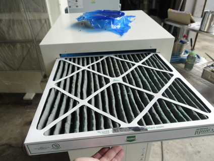 負圧除塵装置<br><br>HEPAフィルター付<br>集塵機